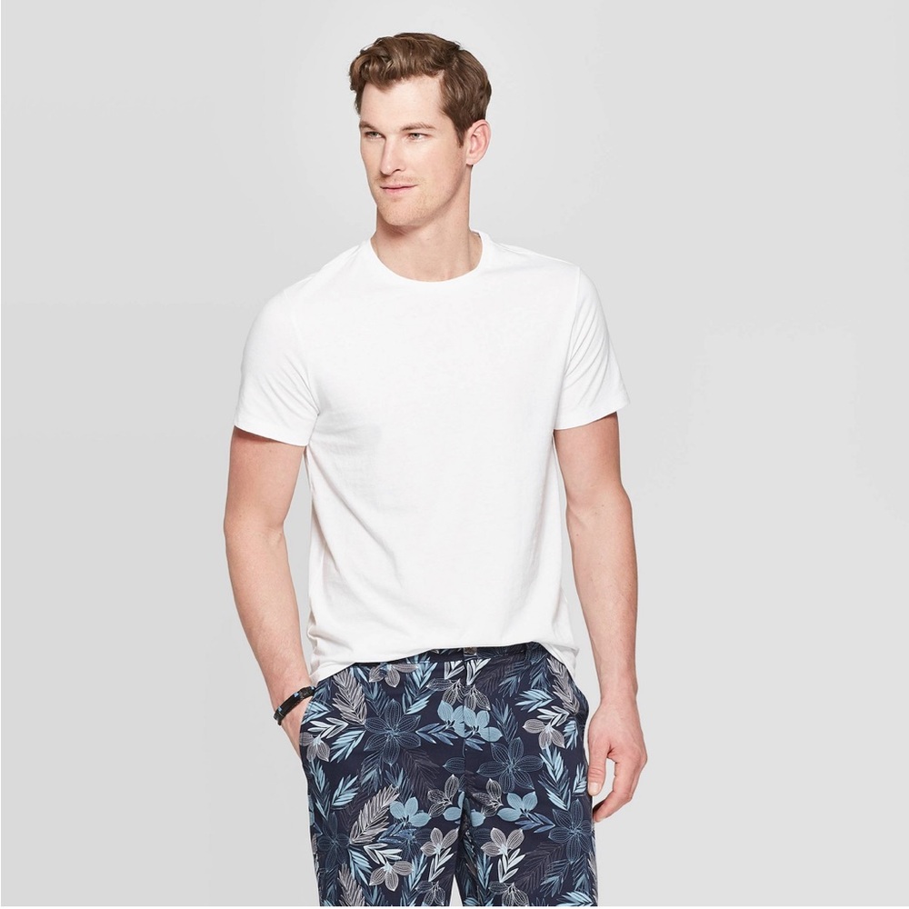 🤍 Goodfellow & Co men’s short sleeve perfect t shirt white set of 3